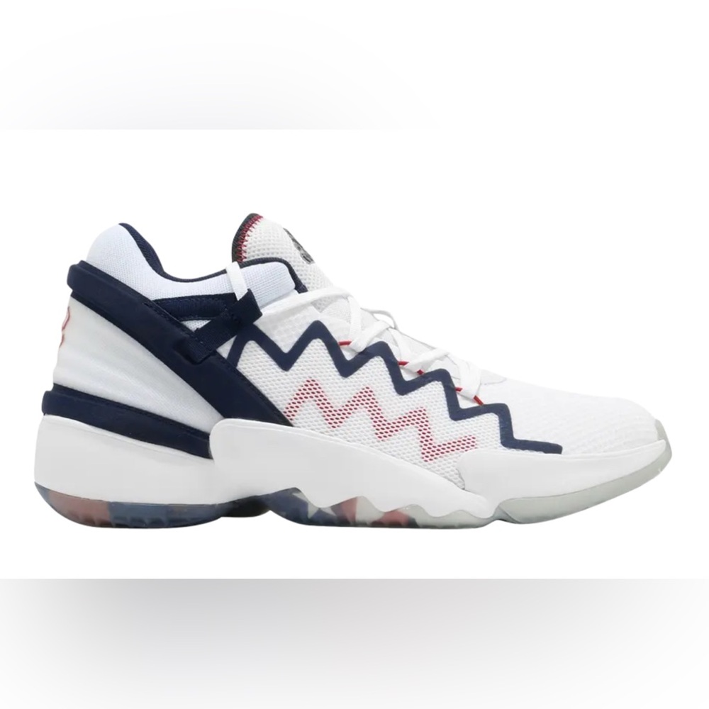 NWT Men’s Adidas D.O.N. Issue #2 GCA White/Navy Team USA FY0872 NO BOX Size 13